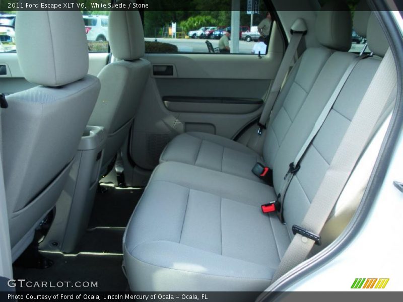White Suede / Stone 2011 Ford Escape XLT V6
