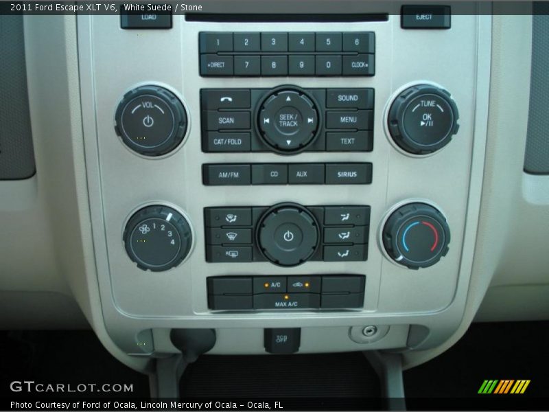 White Suede / Stone 2011 Ford Escape XLT V6