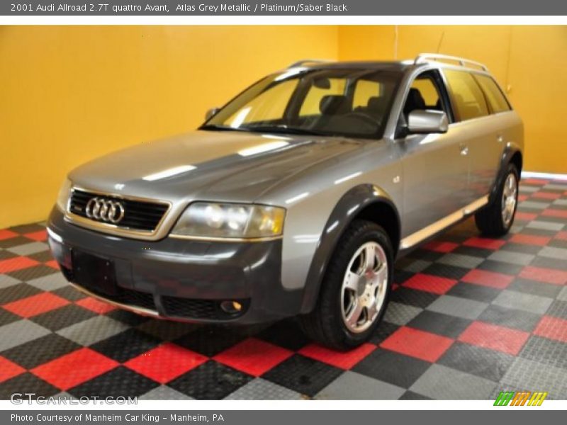 Atlas Grey Metallic / Platinum/Saber Black 2001 Audi Allroad 2.7T quattro Avant