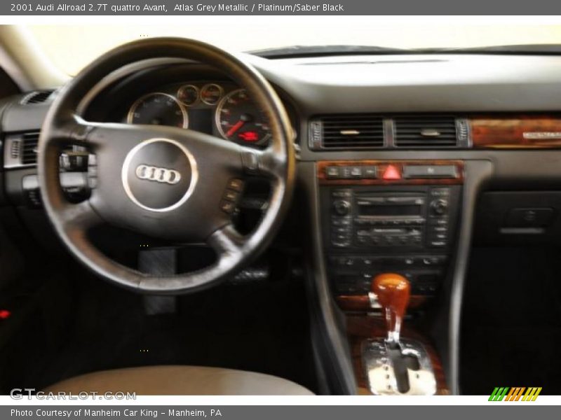 Atlas Grey Metallic / Platinum/Saber Black 2001 Audi Allroad 2.7T quattro Avant