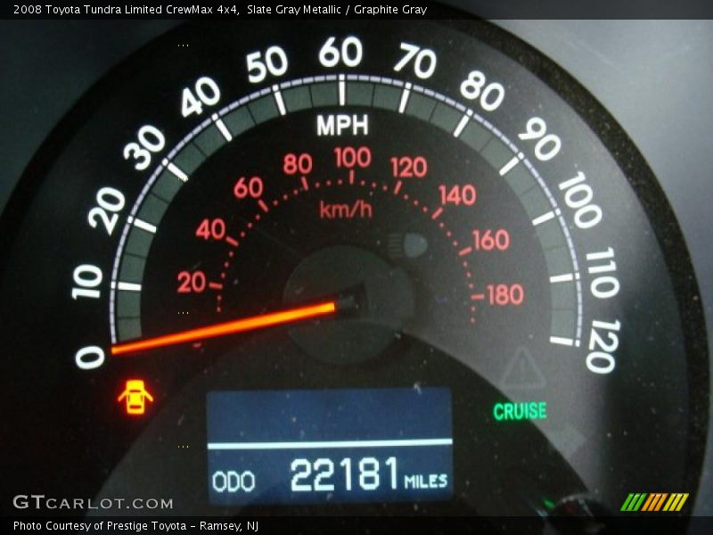Slate Gray Metallic / Graphite Gray 2008 Toyota Tundra Limited CrewMax 4x4