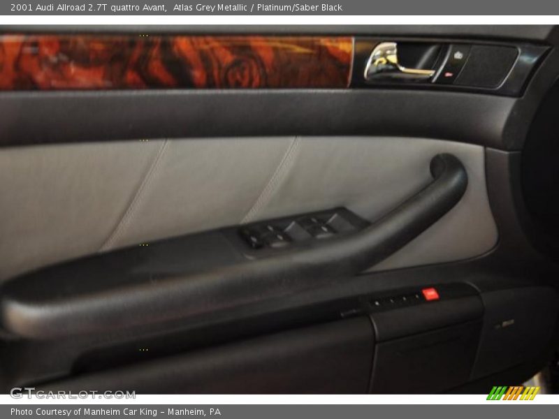 Atlas Grey Metallic / Platinum/Saber Black 2001 Audi Allroad 2.7T quattro Avant
