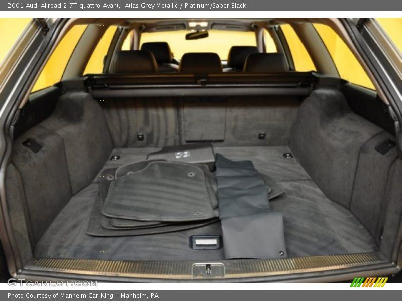 Atlas Grey Metallic / Platinum/Saber Black 2001 Audi Allroad 2.7T quattro Avant