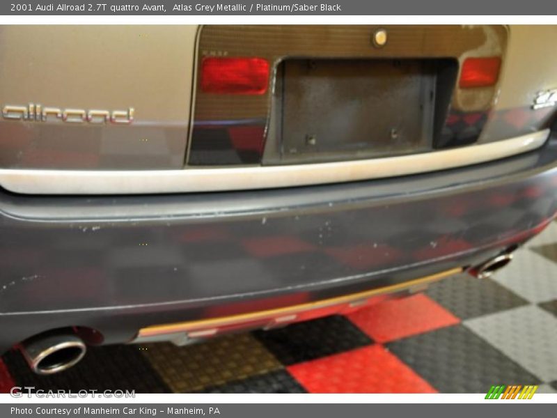 Atlas Grey Metallic / Platinum/Saber Black 2001 Audi Allroad 2.7T quattro Avant