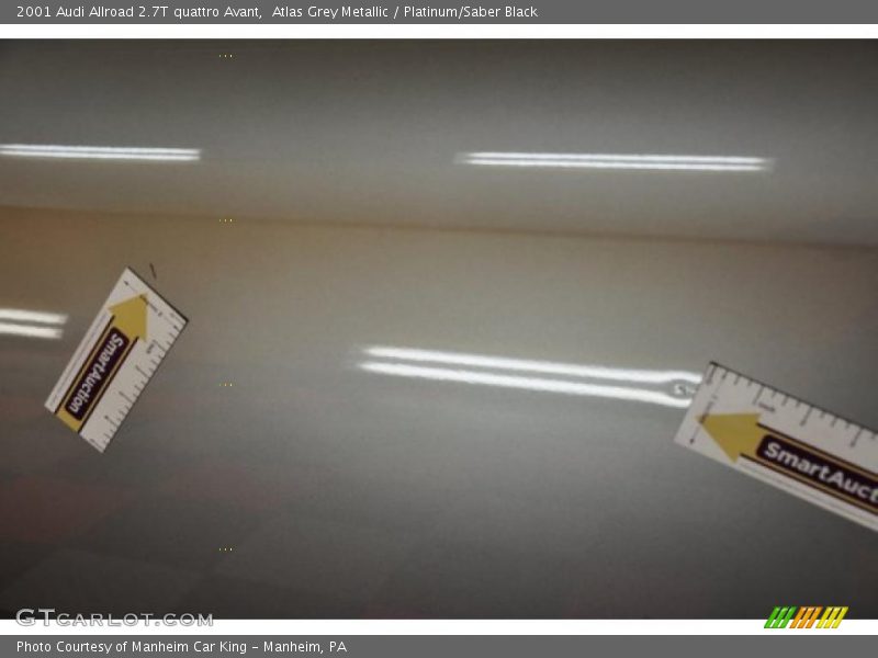 Atlas Grey Metallic / Platinum/Saber Black 2001 Audi Allroad 2.7T quattro Avant