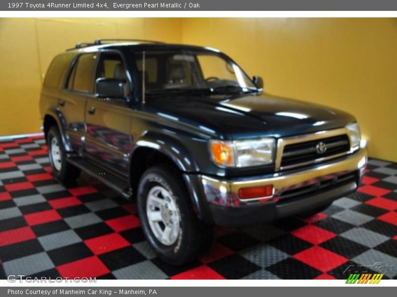 Evergreen Pearl Metallic / Oak 1997 Toyota 4Runner Limited 4x4