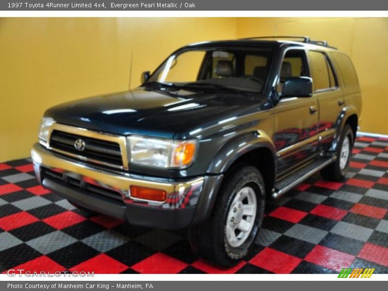 Evergreen Pearl Metallic / Oak 1997 Toyota 4Runner Limited 4x4