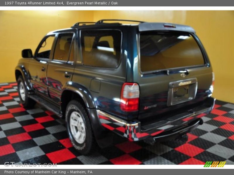Evergreen Pearl Metallic / Oak 1997 Toyota 4Runner Limited 4x4