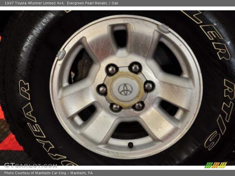 Evergreen Pearl Metallic / Oak 1997 Toyota 4Runner Limited 4x4