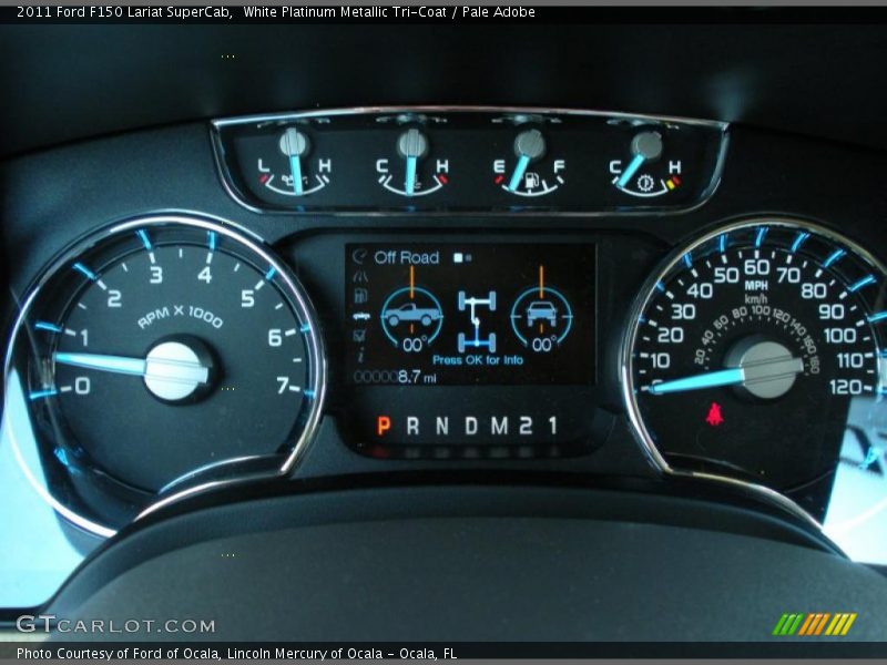  2011 F150 Lariat SuperCab Lariat SuperCab Gauges