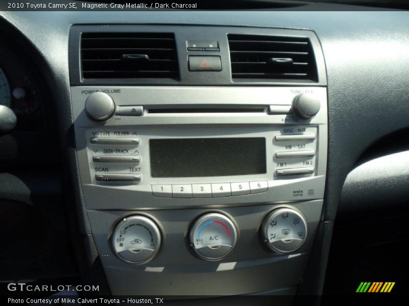 Magnetic Gray Metallic / Dark Charcoal 2010 Toyota Camry SE