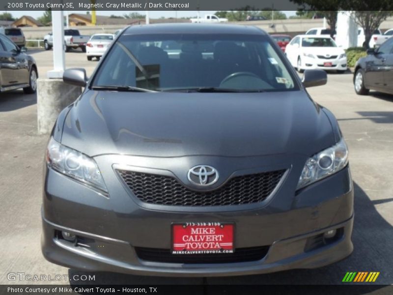 Magnetic Gray Metallic / Dark Charcoal 2008 Toyota Camry SE