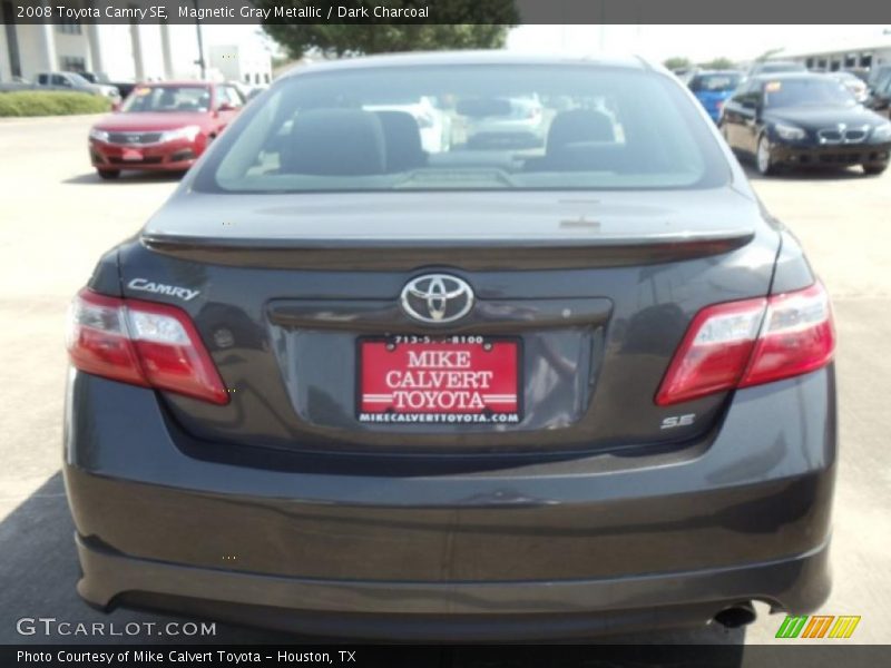Magnetic Gray Metallic / Dark Charcoal 2008 Toyota Camry SE