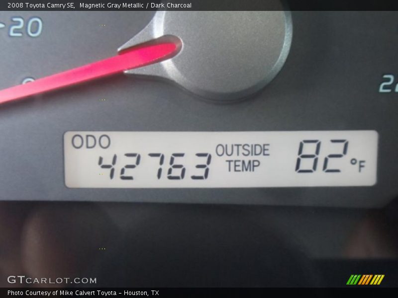 Magnetic Gray Metallic / Dark Charcoal 2008 Toyota Camry SE