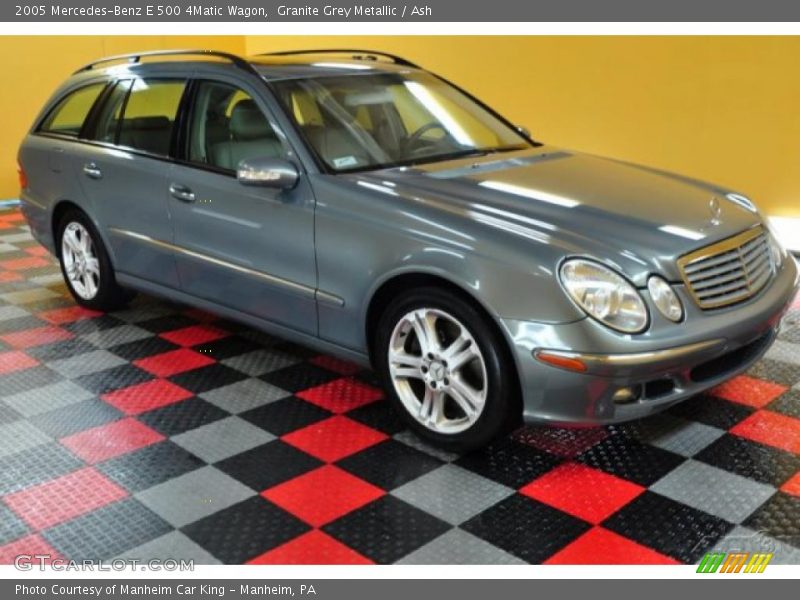 Granite Grey Metallic / Ash 2005 Mercedes-Benz E 500 4Matic Wagon