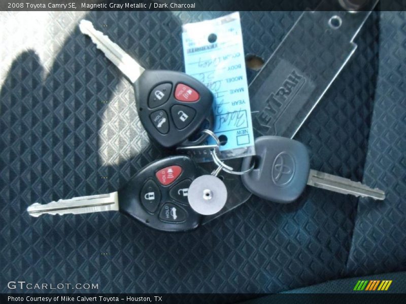 Magnetic Gray Metallic / Dark Charcoal 2008 Toyota Camry SE