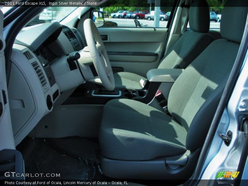 Ingot Silver Metallic / Stone 2011 Ford Escape XLS