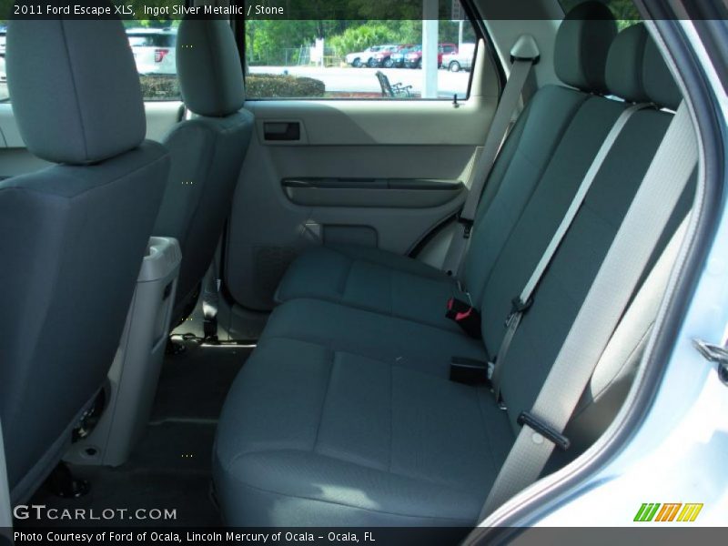 Ingot Silver Metallic / Stone 2011 Ford Escape XLS