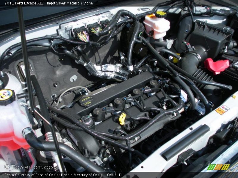 Ingot Silver Metallic / Stone 2011 Ford Escape XLS