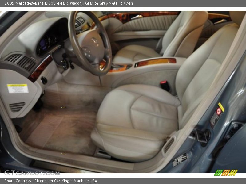 Granite Grey Metallic / Ash 2005 Mercedes-Benz E 500 4Matic Wagon