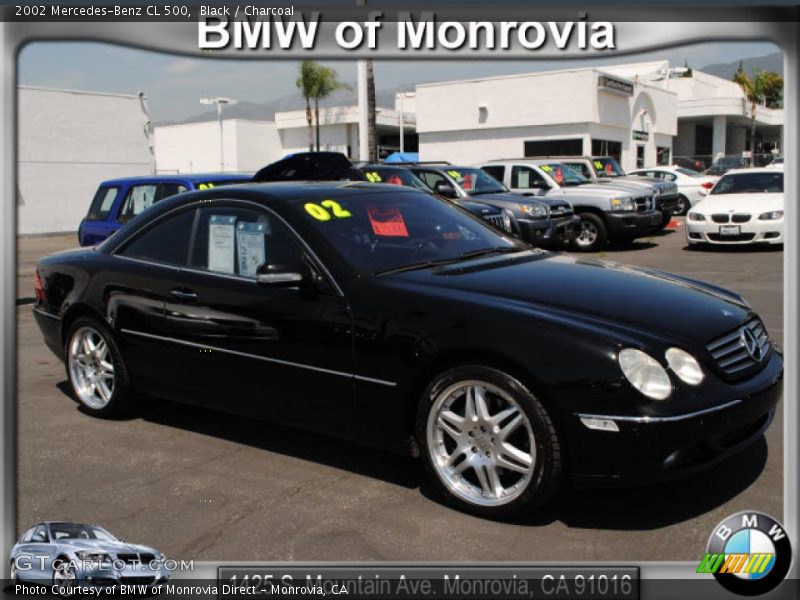 Black / Charcoal 2002 Mercedes-Benz CL 500