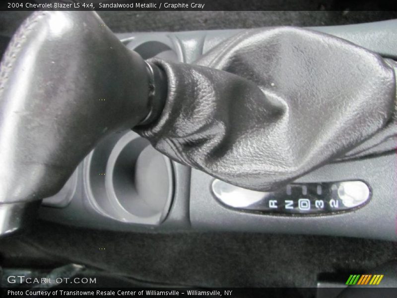 Sandalwood Metallic / Graphite Gray 2004 Chevrolet Blazer LS 4x4