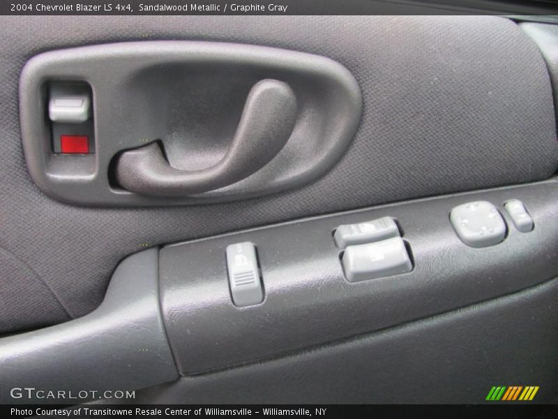 Sandalwood Metallic / Graphite Gray 2004 Chevrolet Blazer LS 4x4