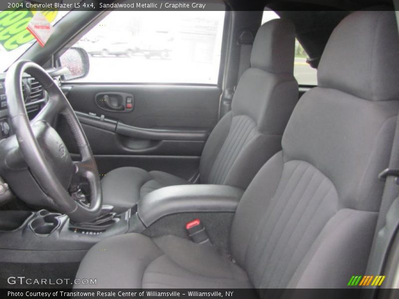  2004 Blazer LS 4x4 Graphite Gray Interior