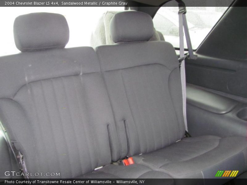  2004 Blazer LS 4x4 Graphite Gray Interior