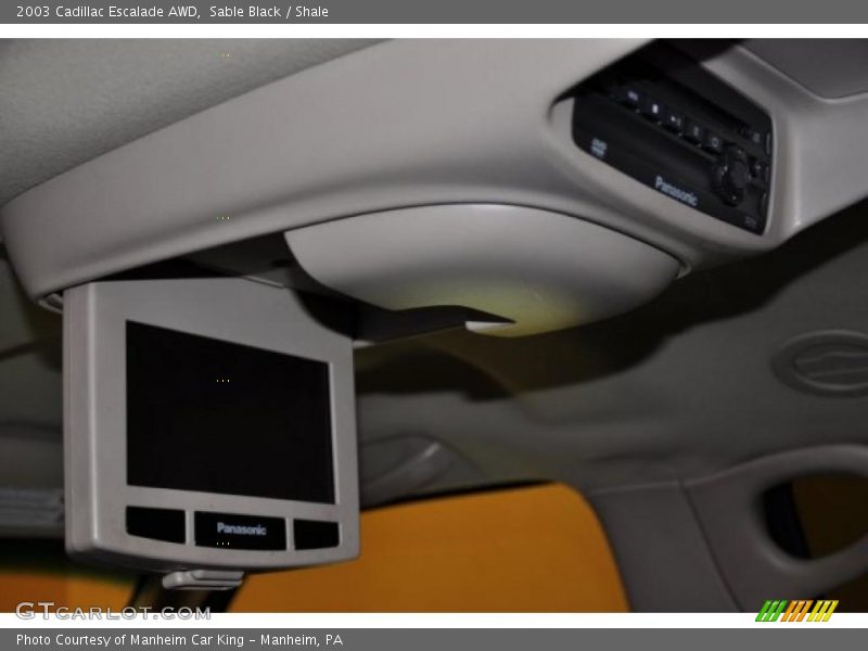 Sable Black / Shale 2003 Cadillac Escalade AWD