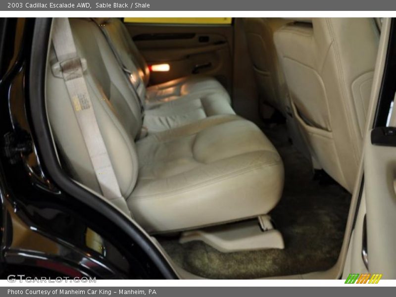 Sable Black / Shale 2003 Cadillac Escalade AWD
