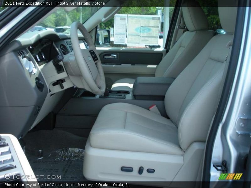 Ingot Silver Metallic / Stone 2011 Ford Expedition XLT