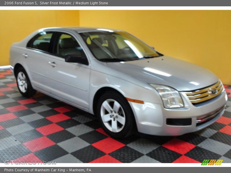 Silver Frost Metallic / Medium Light Stone 2006 Ford Fusion S