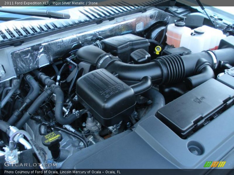 Ingot Silver Metallic / Stone 2011 Ford Expedition XLT