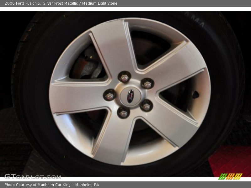 Silver Frost Metallic / Medium Light Stone 2006 Ford Fusion S
