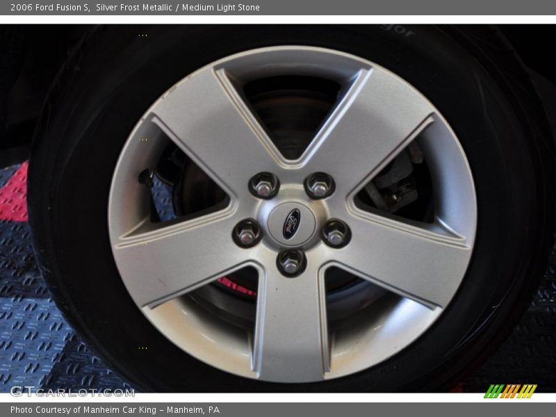 Silver Frost Metallic / Medium Light Stone 2006 Ford Fusion S