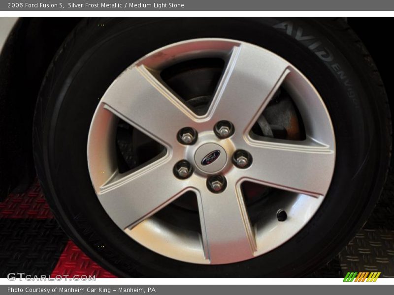 Silver Frost Metallic / Medium Light Stone 2006 Ford Fusion S