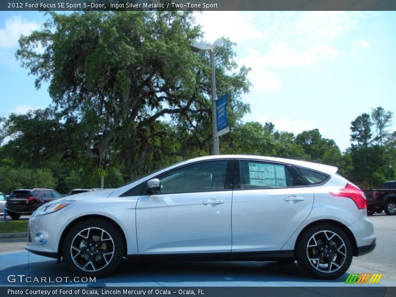  2012 Focus SE Sport 5-Door Ingot Silver Metallic