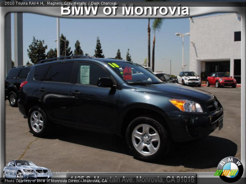 Magnetic Gray Metallic / Dark Charcoal 2010 Toyota RAV4 I4