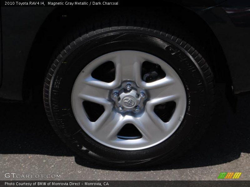 Magnetic Gray Metallic / Dark Charcoal 2010 Toyota RAV4 I4