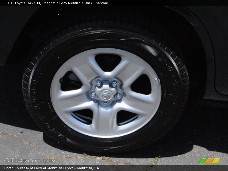 Magnetic Gray Metallic / Dark Charcoal 2010 Toyota RAV4 I4