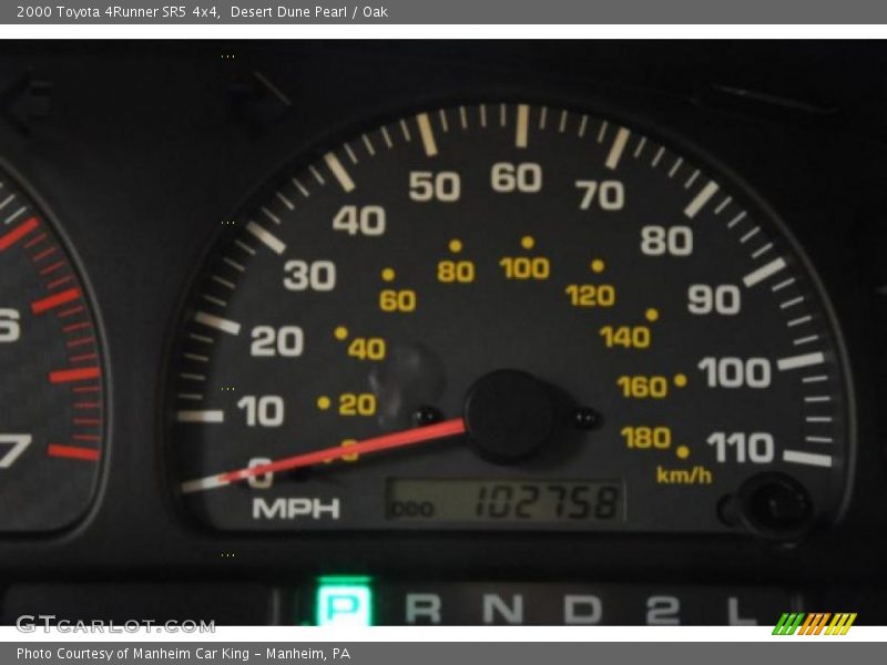 Desert Dune Pearl / Oak 2000 Toyota 4Runner SR5 4x4