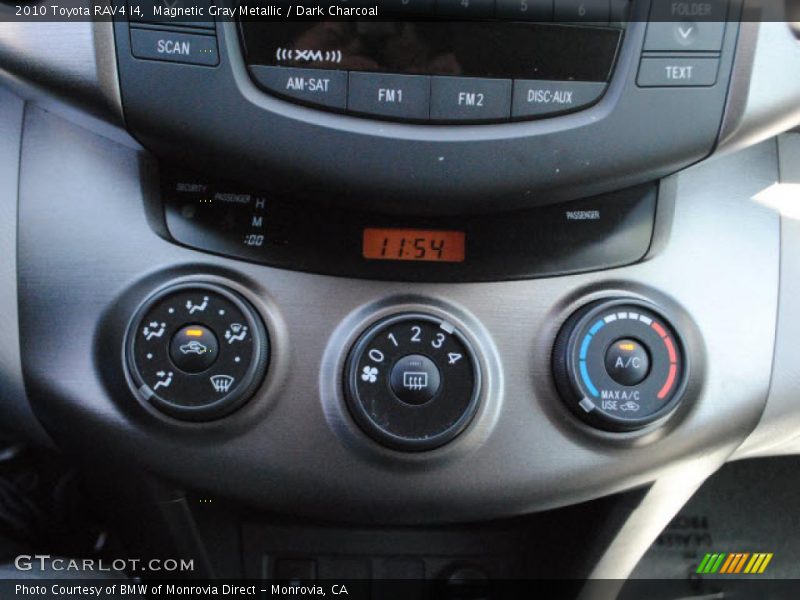 Magnetic Gray Metallic / Dark Charcoal 2010 Toyota RAV4 I4