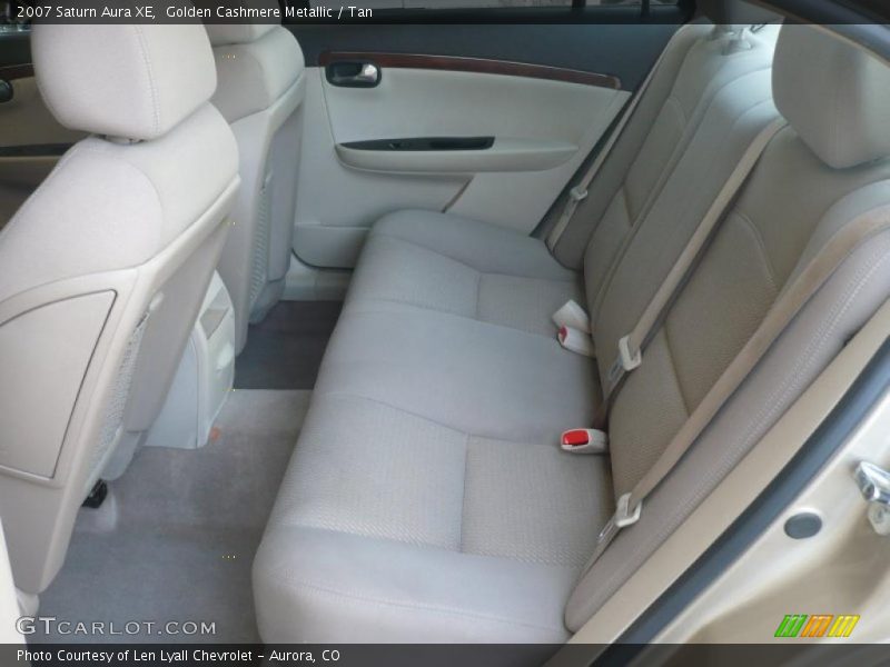 Golden Cashmere Metallic / Tan 2007 Saturn Aura XE
