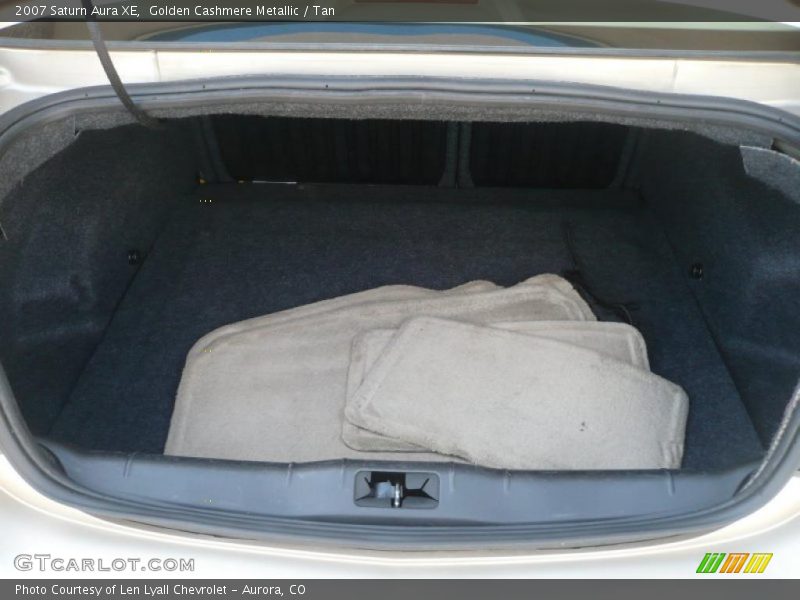 Golden Cashmere Metallic / Tan 2007 Saturn Aura XE