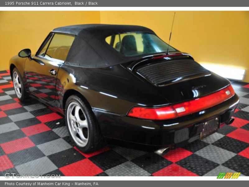  1995 911 Carrera Cabriolet Black