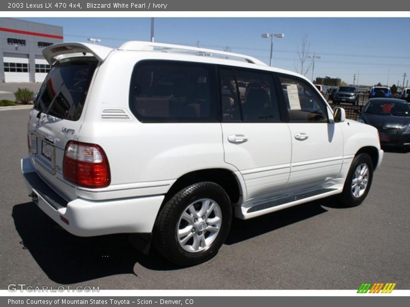  2003 LX 470 4x4 Blizzard White Pearl