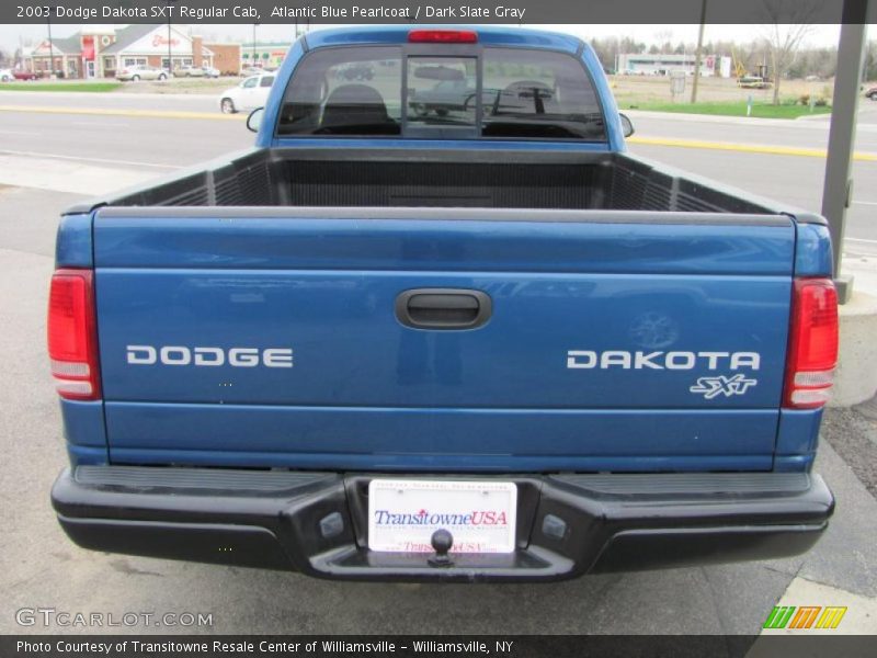 Atlantic Blue Pearlcoat / Dark Slate Gray 2003 Dodge Dakota SXT Regular Cab