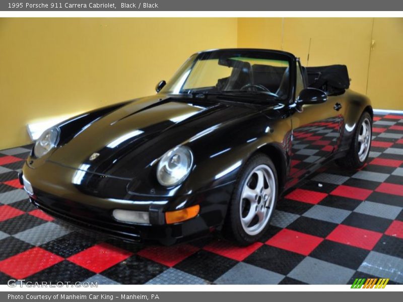Front 3/4 View of 1995 911 Carrera Cabriolet