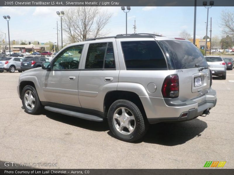 Silverstone Metallic / Light Gray 2005 Chevrolet TrailBlazer LS 4x4